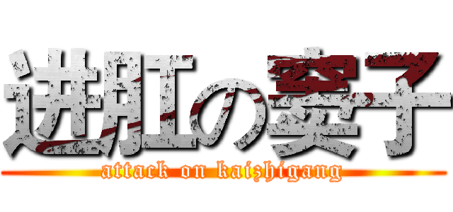 进肛の窦子 (attack on kaizhigang)