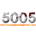 ５００５ (5000 koeta ureshii yabai egui)