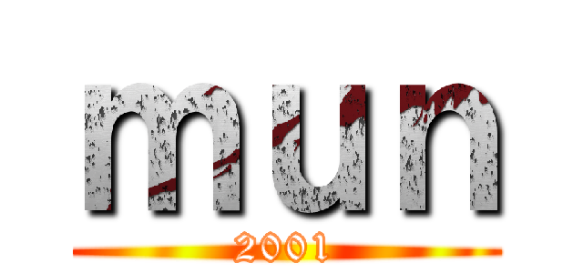 ｍｕｎ (2001)