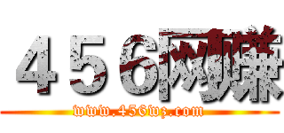 ４５６网赚 (www.456wz.com)