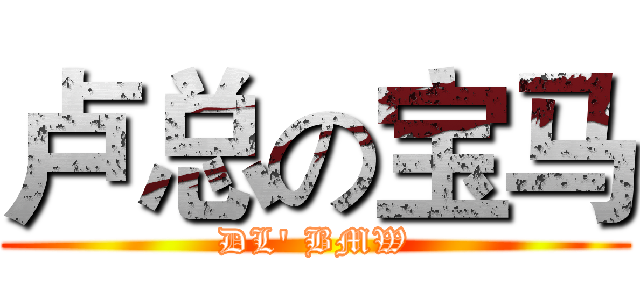 卢总の宝马 (DL' BMW)