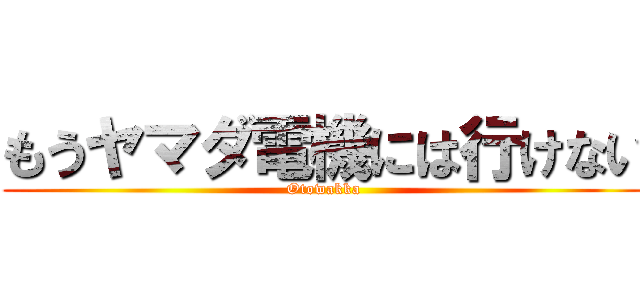 もうヤマダ電機には行けない (Otowakka)