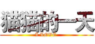 猫猫的一天 (I LOVE )