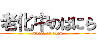 老化中のばにら (attack on titan)