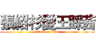 張紹杉愛王睬茜 (attack on titan)