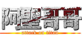 阿聖哥哥 (attack on titan)