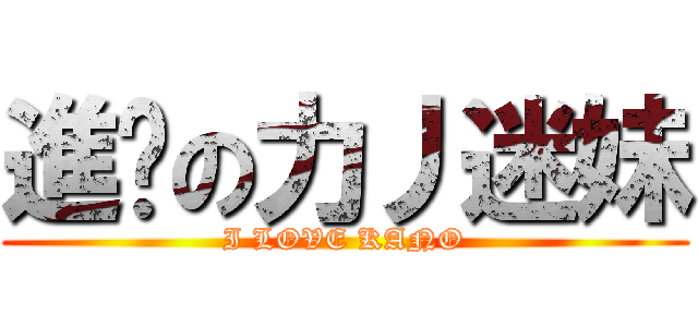 進擊の力丿迷妹 (I LOVE KANO)