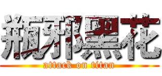 瓶邪黑花 (attack on titan)