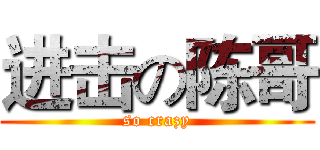进击の陈哥 (so crazy)