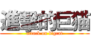 進擊的巨猫 (attack on bigcat)