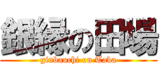 銀縁の田場 (ginbauchi on Taba)