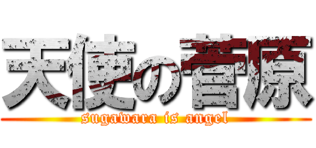 天使の菅原 (sugawara is angel)