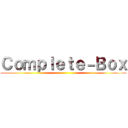 Ｃｏｍｐｌｅｔｅ－Ｂｏｘ ()