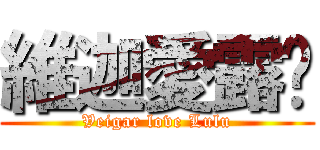 維迦愛露璐 (Veigar love Lulu)