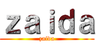 ｚａｉｄａ (zaida)