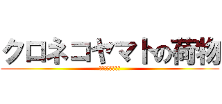 クロネコヤマトの荷物 (まだ届かないのか)