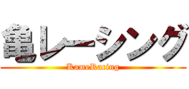亀レーシング (KameRacing)
