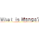 Ｗｈａｔ ｉｓ Ｍａｎｇａ？ ()