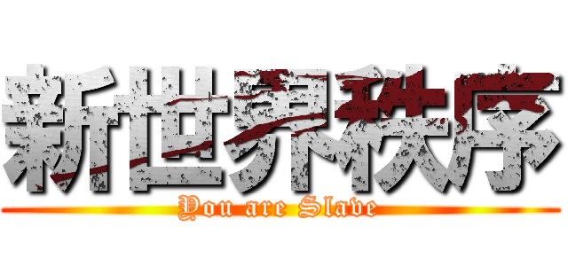 新世界秩序 (You are Slave)