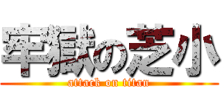 牢獄の芝小 (attack on titan)