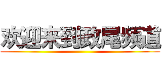 欢迎来到政尾频道 ()