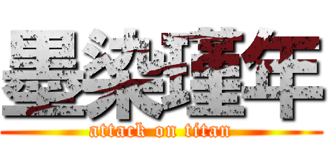 墨染瑾年 (attack on titan)