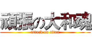 頑張の大和魂 (attack on titan)
