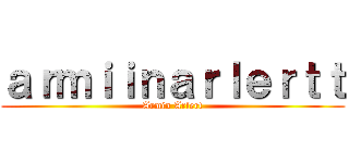 ａｒｍｉｉｎａｒｌｅｒｔｔ (Armin Arlert)