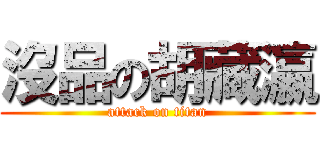 沒品の胡藏瀛 (attack on titan)