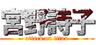 宮野詩子 (attack on titan)