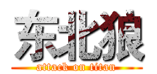 东北狼 (attack on titan)