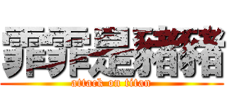 霏霏是豬豬 (attack on titan)