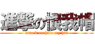 進撃の恨我帽 (attack on hate my hat)