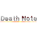 Ｄｅａｔｈ Ｎｏｔｅ (N)