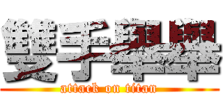 雙手舉舉 (attack on titan)
