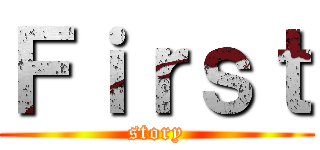 Ｆｉｒｓｔ (story)