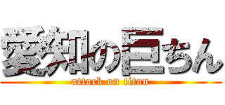 愛知の巨ちん (attack on titan)