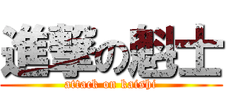 進撃の魁士 (attack on kaishi)