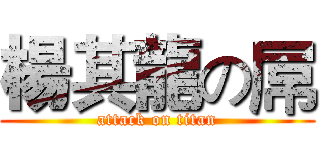 楊其龍の屌 (attack on titan)