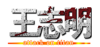 王志明 (attack on titan)