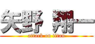 矢野 翔一 (attack on titan)