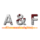 Ａ ＆ Ｆ (Abercrombie&Fitch)