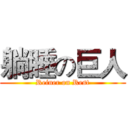 躺睡の巨人 (Reiner on Rest)