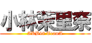 小林茉里奈 (AKB48 TeamA)