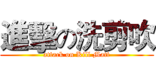 進擊の洗剪吹 (attack on Kill Matt)