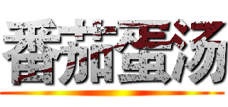 番茄蛋汤 ()