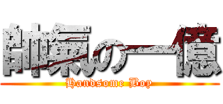帥氣の一億 (Handsome Boy)