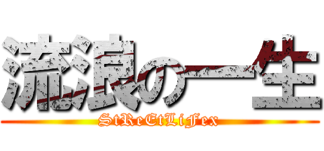 流浪の一生 (StReEtLiFex)