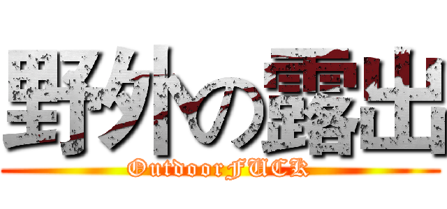 野外の露出 (OutdoorFUCK)
