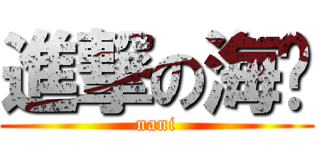 進撃の海贼 (nani)